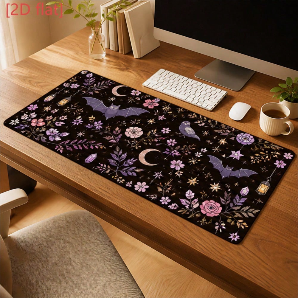 Gaming Setup Desk - Alas Mouse 2D Datar 1pc Motif