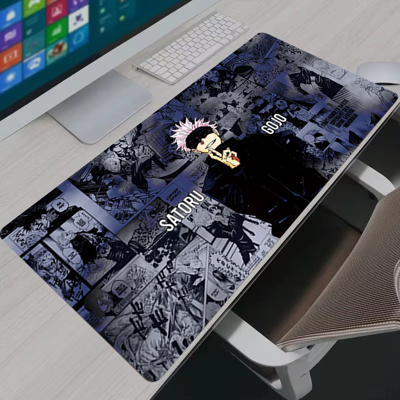 Desk Setup Cozy - Alas Mouse Keren Anime Jujitsu Kaisen