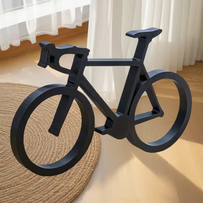 Desk Setup Minimalist - Patung Sepeda Cetak 3D Seni Sepeda