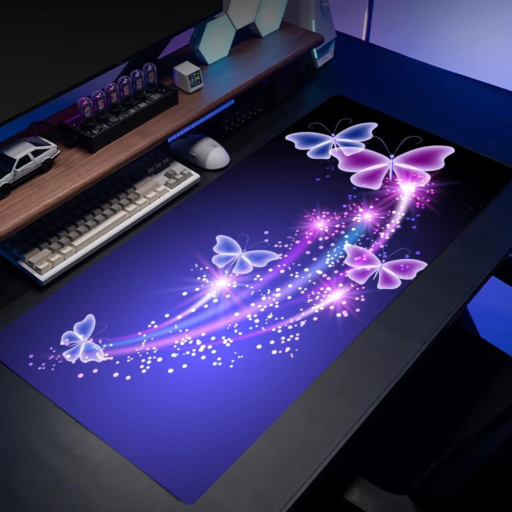 Alas Mouse Kupu-Kupu Artistik  - Desk Setup Artist ulasan dan harga