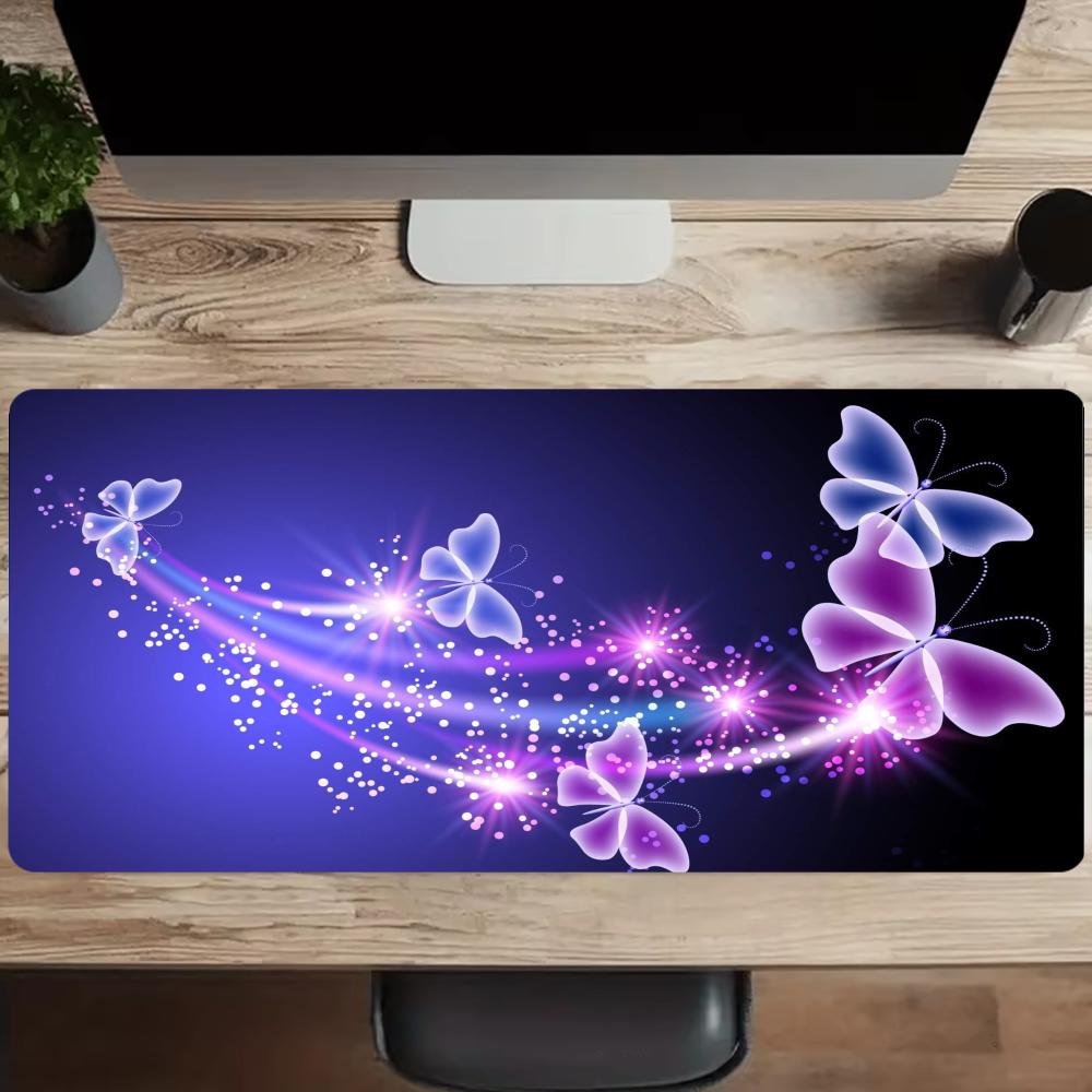 Alas Mouse Kupu-Kupu Artistik  - Desk Setup Artist ulasan dan harga