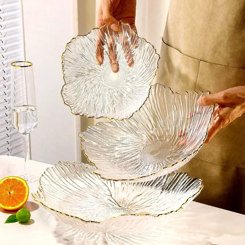 Piring Buah Kaca Kelopak Ruang - Desk Setup Minimalist ulasan dan harga