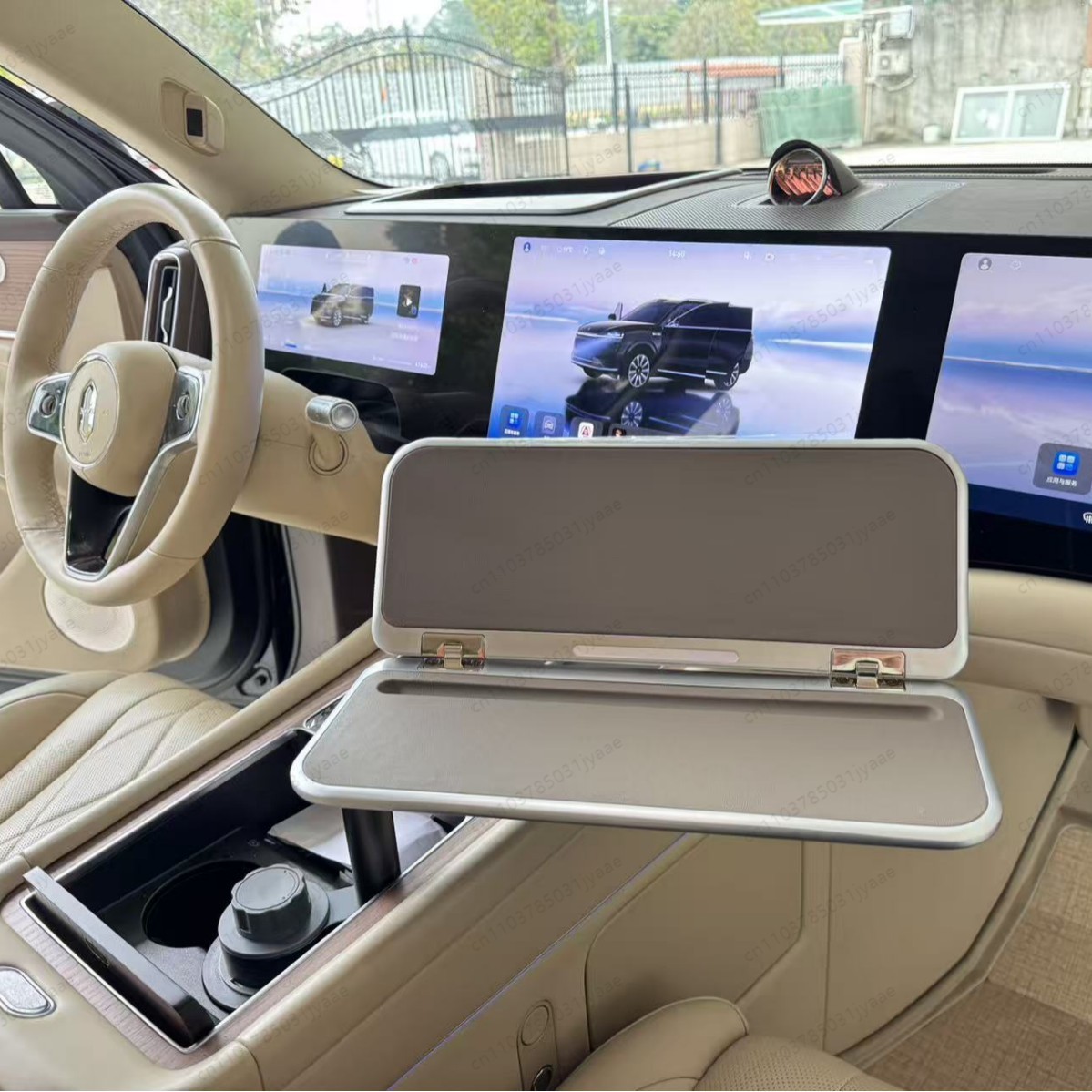 Meja Lipat Mobil Baru, Meja La - Desk Setup Notebook ulasan dan harga
