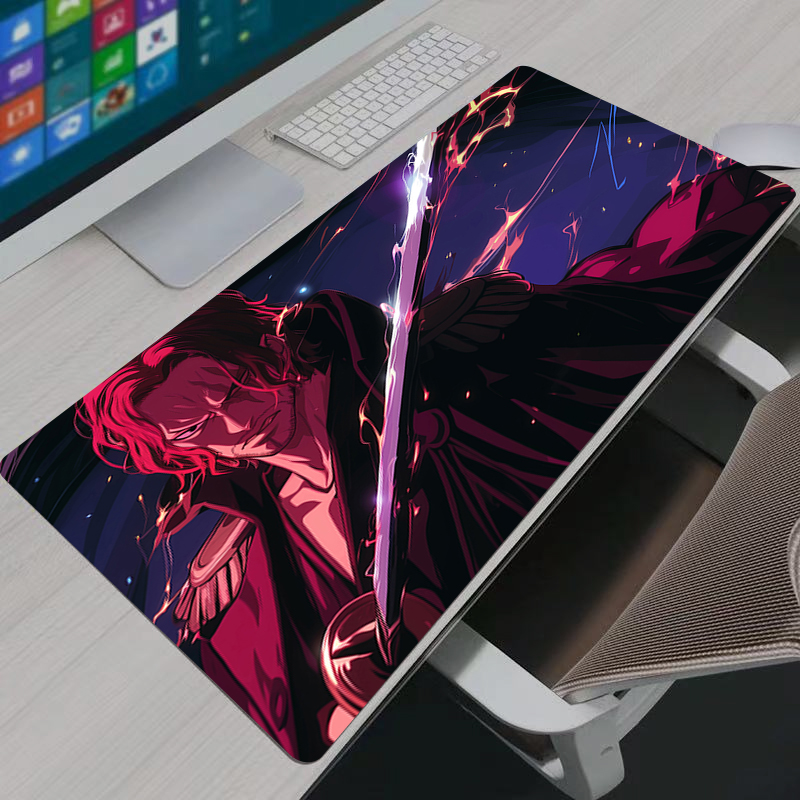 One Piece Shanks Mouse Pad Bes - Desk Setup Cozy ulasan dan harga