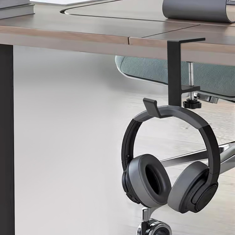 Gantungan Kait Headphone Aloi  - Gaming Setup Desk ulasan dan harga