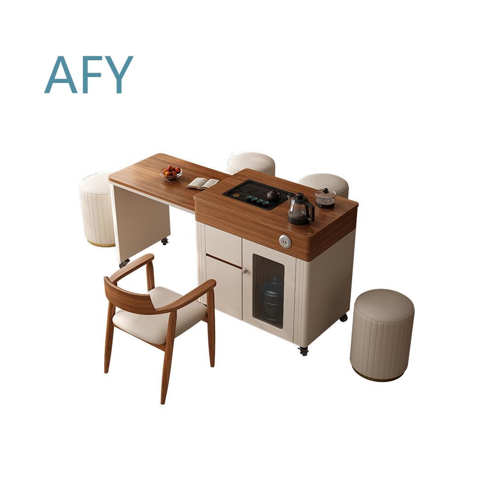 Kombinasi Meja dan Kursi Kayu  - Desk Setup Small Room ulasan dan harga