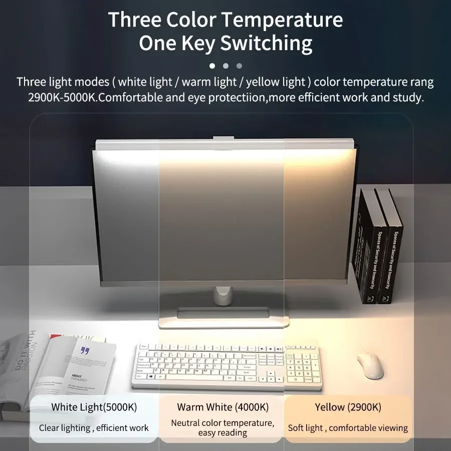Lampu Monitor Komputer LED 50C - Gaming Setup Desk ulasan dan harga