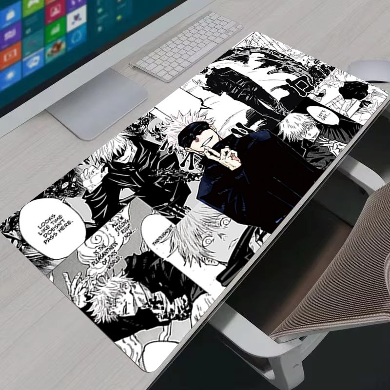 Alas Mouse Keren Anime Jujitsu - Desk Setup Cozy ulasan dan harga