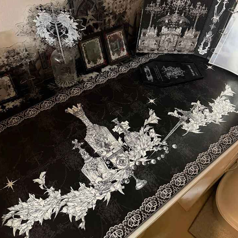 Divine Realm Gothic Building M - Desk Setup Cozy ulasan dan harga