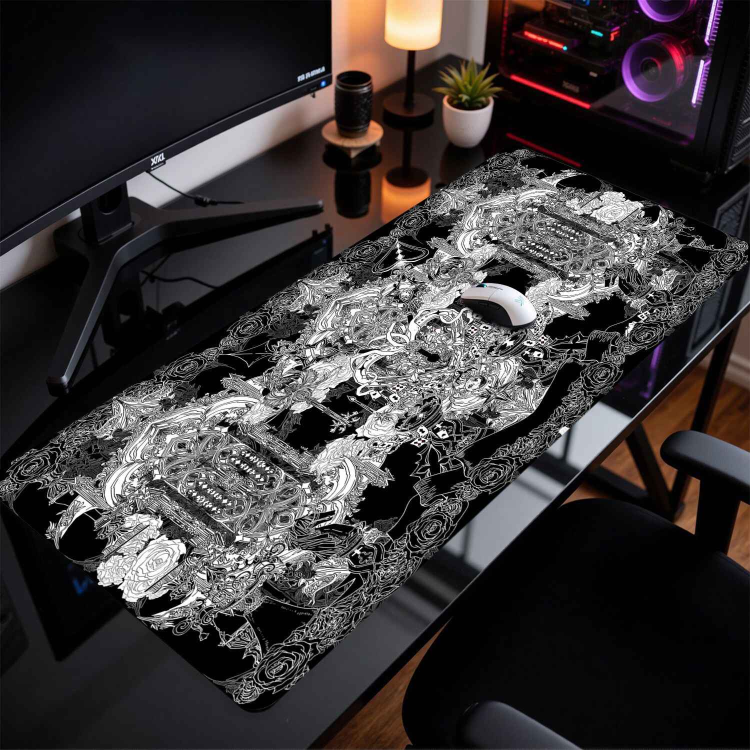 Divine Realm Gothic Building M - Desk Setup Cozy ulasan dan harga