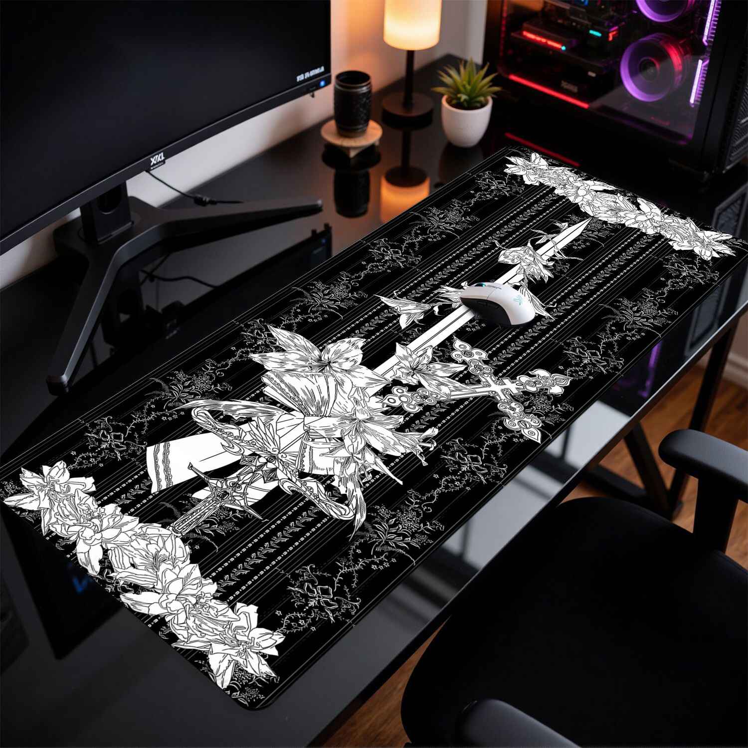 Divine Realm Gothic Building M - Desk Setup Cozy ulasan dan harga