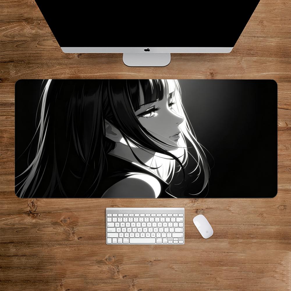Alas Mouse Gadis Anime Gelap A - Desk Setup For Work ulasan dan harga