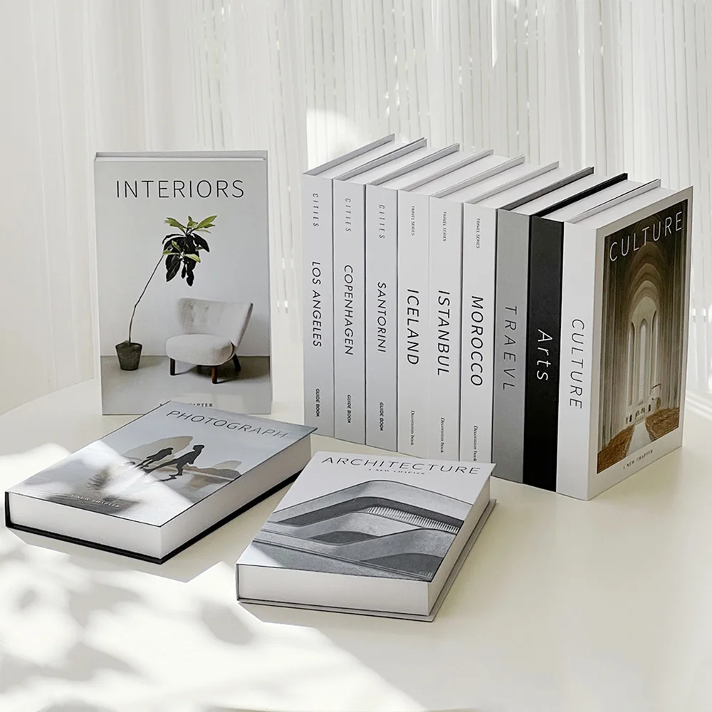 Ornamen estetika buku palsu, a - Desk Setup Minimalist ulasan dan harga