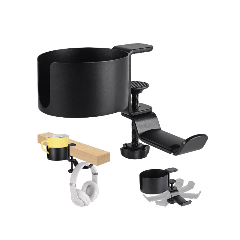 360 °   Penyangga Headset Meja - Gaming Setup Desk ulasan dan harga