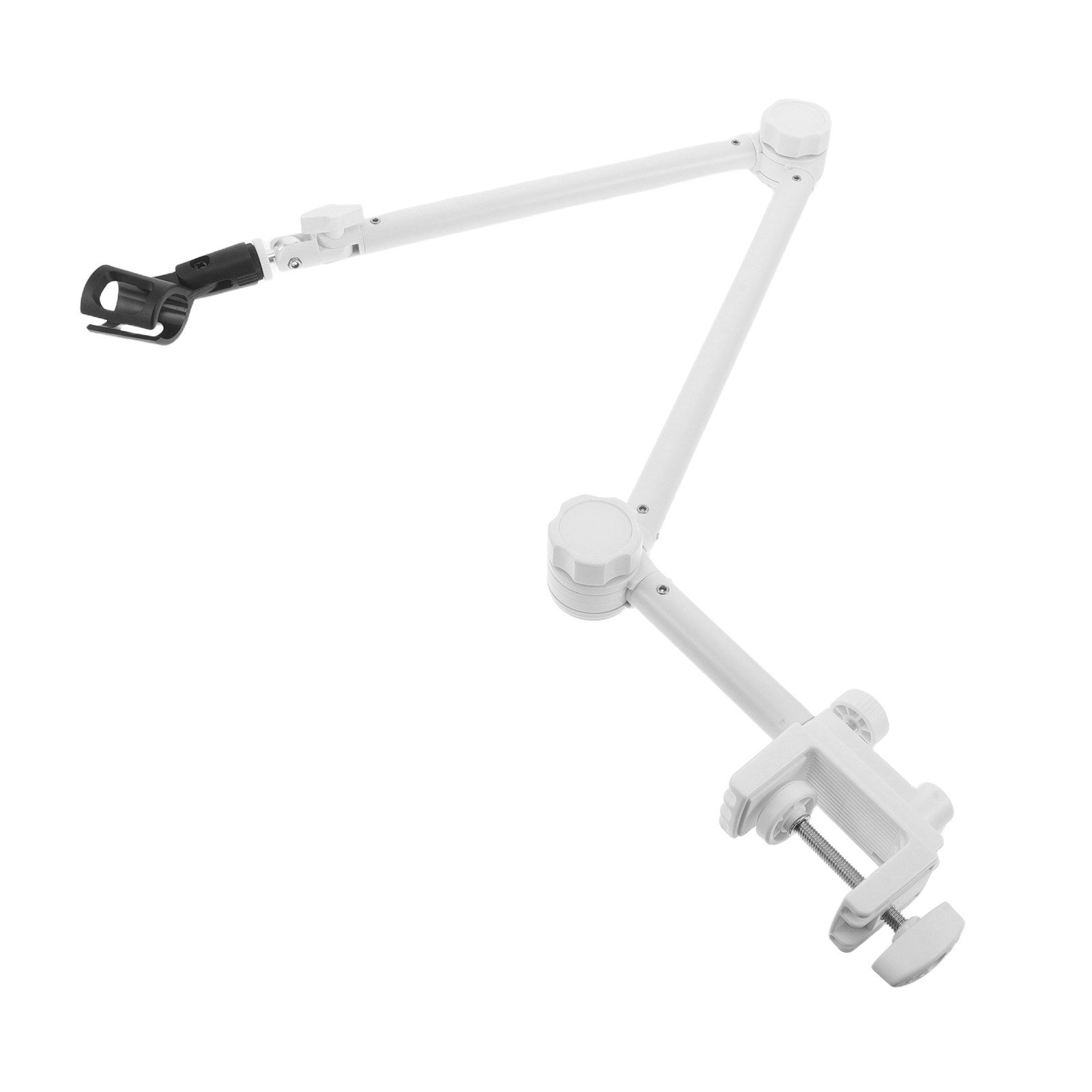 1Set Lengan Mikrofon Putih yan - Gaming Setup Desk ulasan dan harga