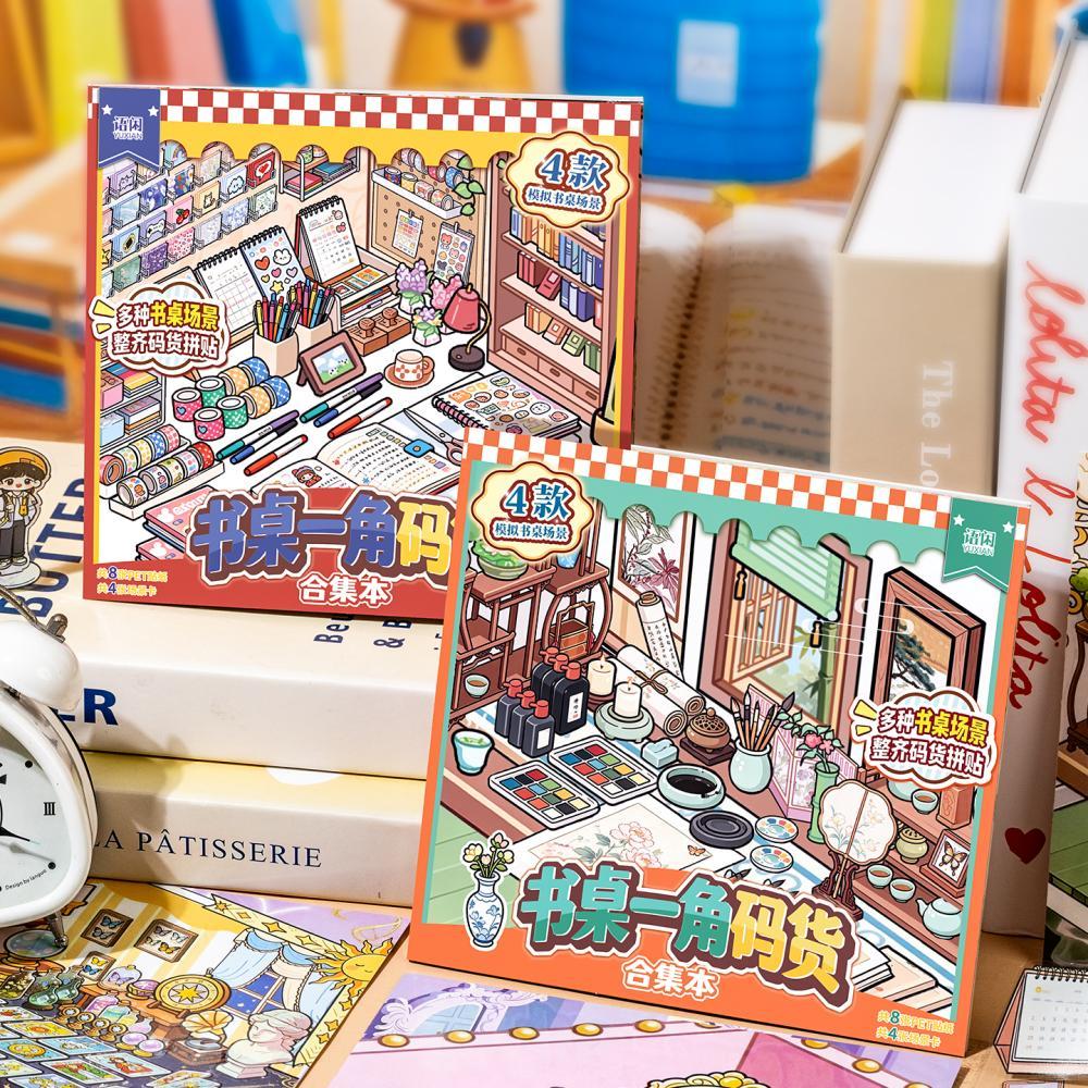 Card Lover 12 Pcs [Seri Sudut  - Desk Setup For Journaling ulasan dan harga