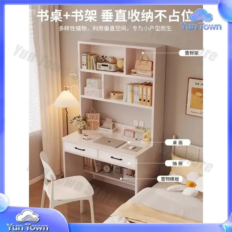 Rak Buku Kayu Solid untuk Meja - Desk Setup Small Room ulasan dan harga