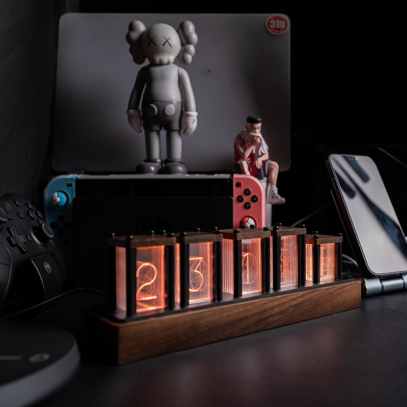 Jam LED Digital RGB Simulasi N - Desk Setup Simulator ulasan dan harga