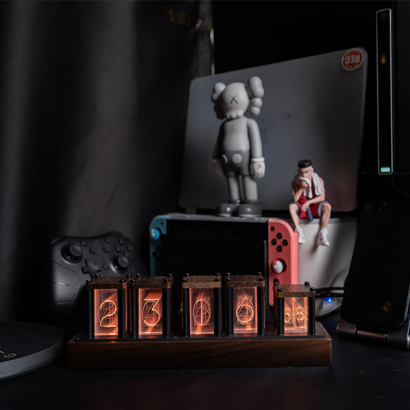 Jam LED Digital RGB Simulasi N - Desk Setup Simulator ulasan dan harga